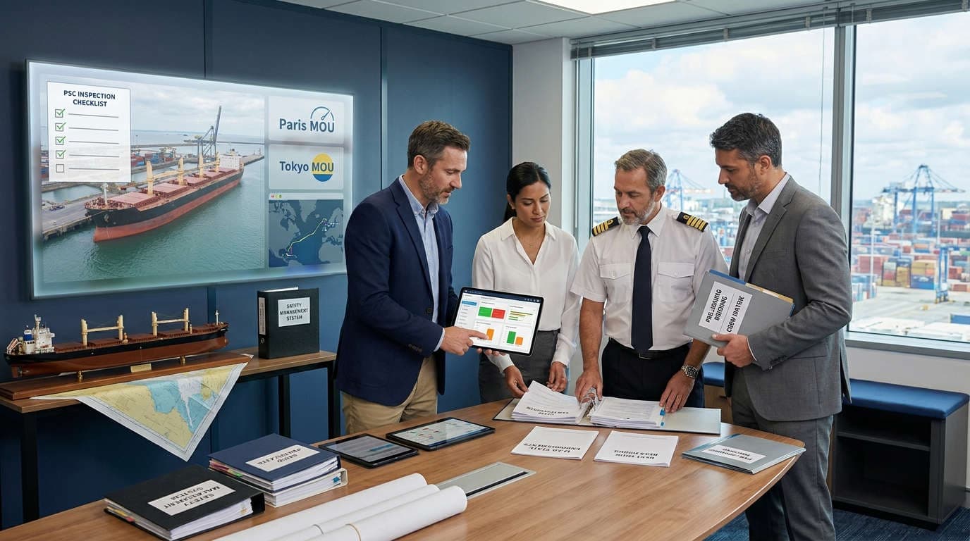 How Crew Management Companies Reduce Port State Control Detentions for Bulk Carriers