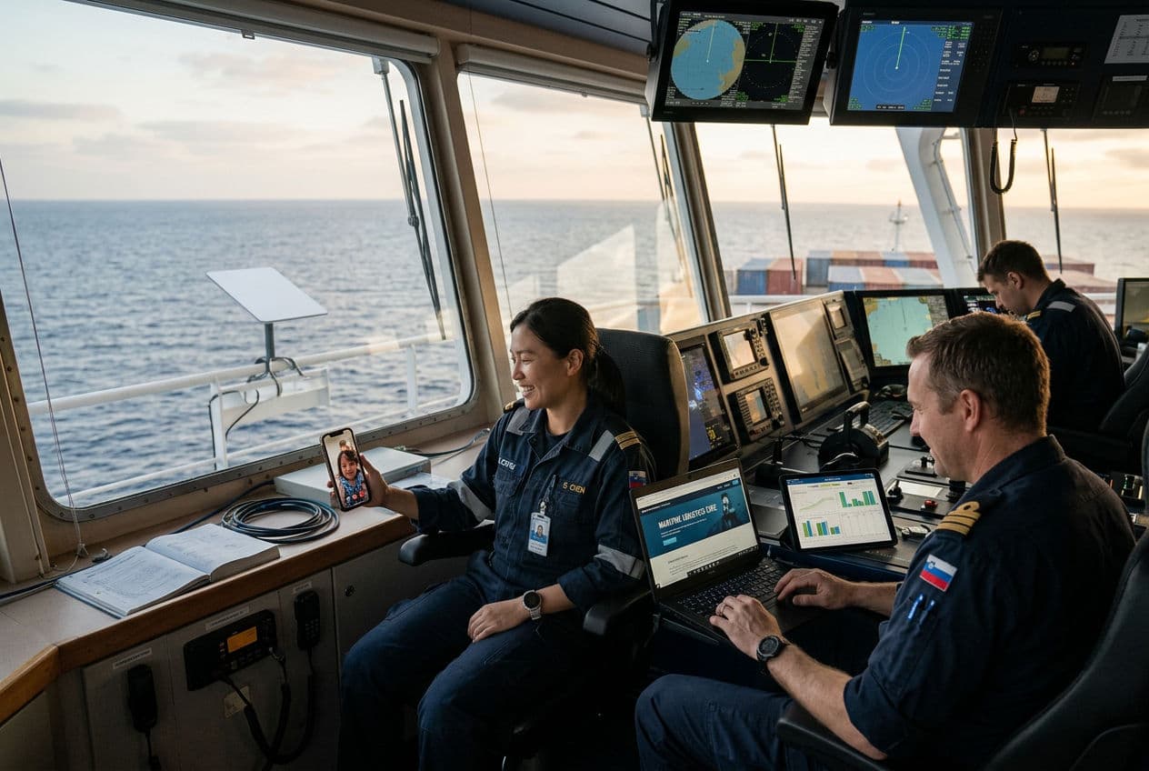 Starlink on Ships: What High-Speed Connectivity Means for Crew Welfare and Operations