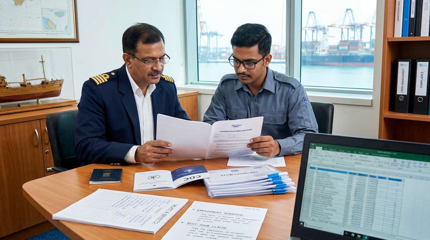 Seafarer Contracts Explained: What Indian Deck and Engine Officers Must Check Before Signing