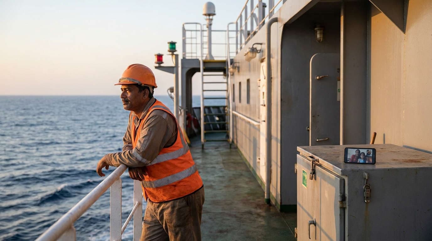 Mental Health at Sea: What Indian Seafarers Need to Know — and What Good Shipping Companies Are Doing About It